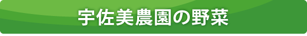 宇佐美農園の野菜 宇佐美農園の野菜
